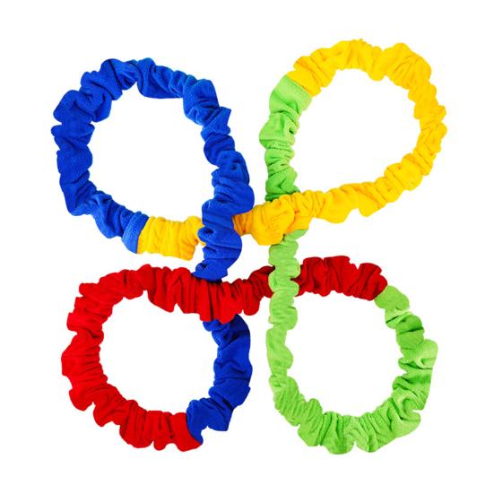 Kinder Outdoor Spielzeug Elastisches Dehnbares Band Regenbogen Kordel Zugseil Spielzeug für Teamspiel Kreatives Interaktives Sportspielzeug für Gleichgewichtskoordination