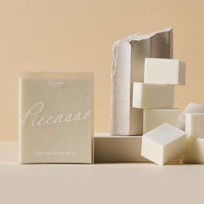 Picasso Latex Square Makeup Sponge 6p