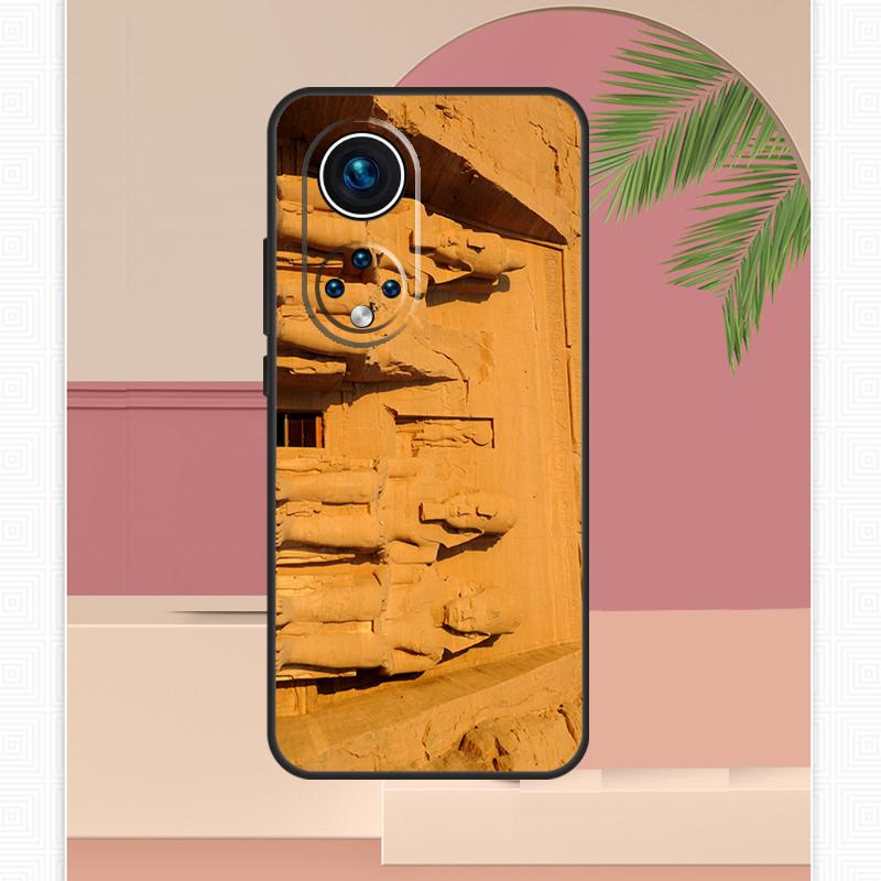 Egypt Cuneiform Akkadian Pharaoh Case For Honor Magic 7 Lite 5 6 8 Pro Honor 200 400 X9c X9b X9a X8b X8a X8c 50 70 90 Cover