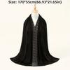 Shinny Hijab Scarf Solid Color Turban Bandana New Headband Headscarf  For Women