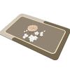 Nordic Kitchen Floor Mat, Water-Absorbing And Oil-Absorbing Diatom Mud Floor Mat, Wipe-In Carpet, Dirt-Resistant, Wear-Resistant And Non-Slip Foot Mat