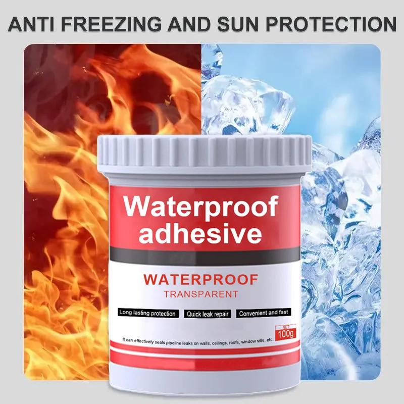Transparent Waterproof Sealant Strong Invisible Waterproof Agent Sealant Leak-Free Glue Adhesive Sealing Coating Repair Tools