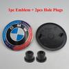FA73D ABS 82mm 74mm Car Front Hood Emblem Bonnet Logo Rear Trunk Badge for BMW E46 E39 E60 E90 E91 E92 E30 E36 G20 G30 M2 M3 M4 M5