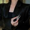 Full Crystals Feather Wing Brooch Vintage Designs Zinc Alloy Jewelry for Women Party Wedding Daily Accessories
