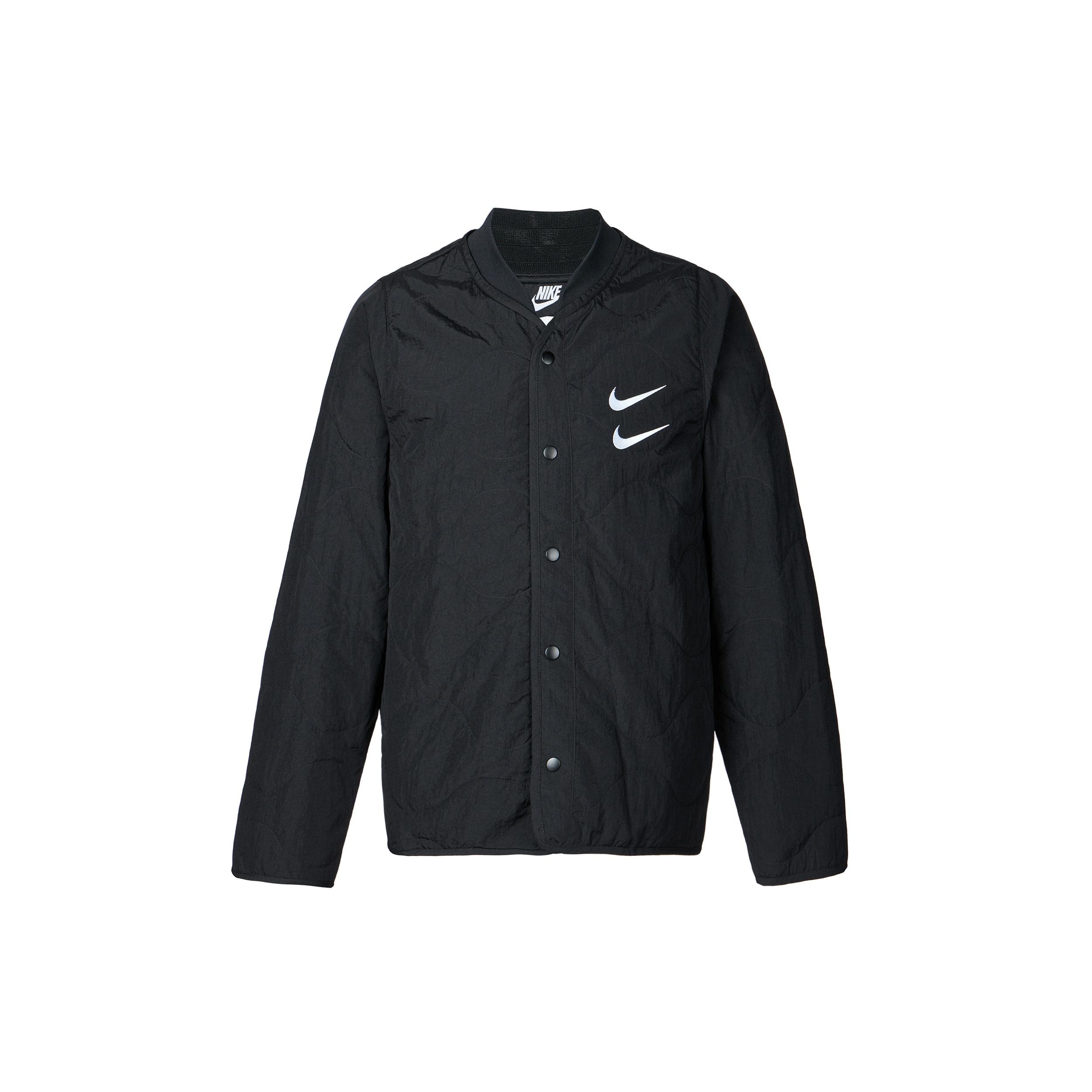 Nike Sportswear Double Swoosh Jacket Men Black Men s CU3923-010 XL