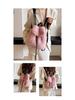 Cute Cartoon Plush Handbag: New 2020 Furry Shoulder Crossbody Bag for Autumn and Winter.