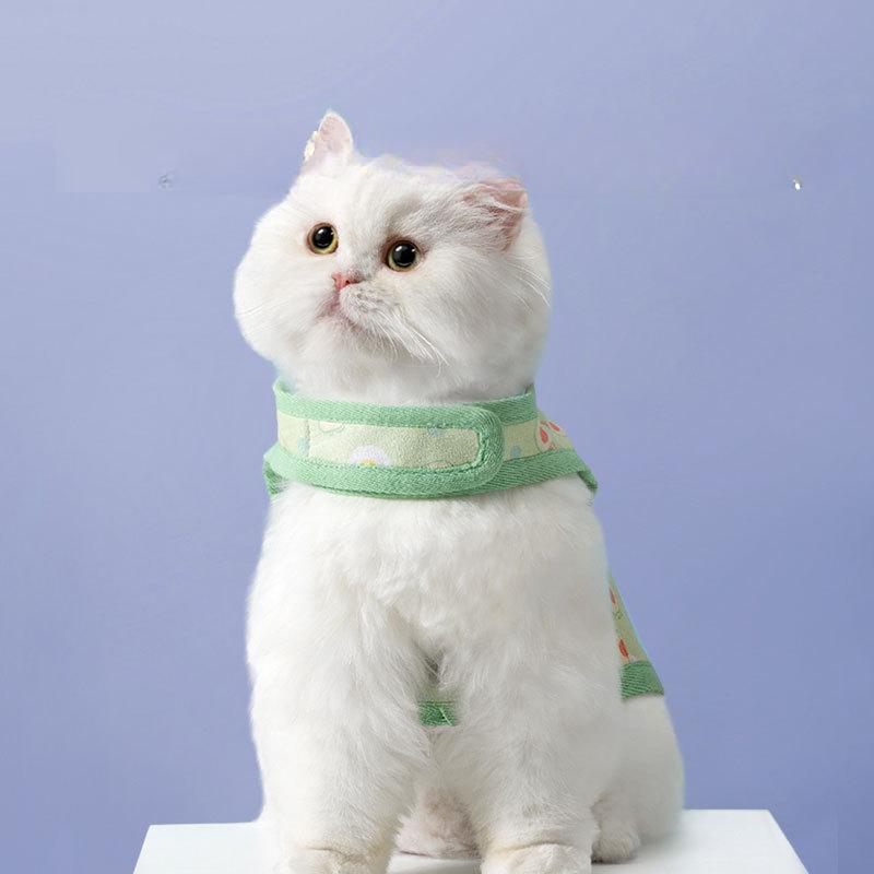 Cat leash vest type anti-break free go out small dog dog leash walk cat summer go out pet rope