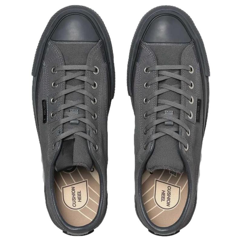 Converse Addict Chuck Taylor Suede NH OX Fashion Trend Comfortable Low-Top Espadrilles Unisex Grey Black