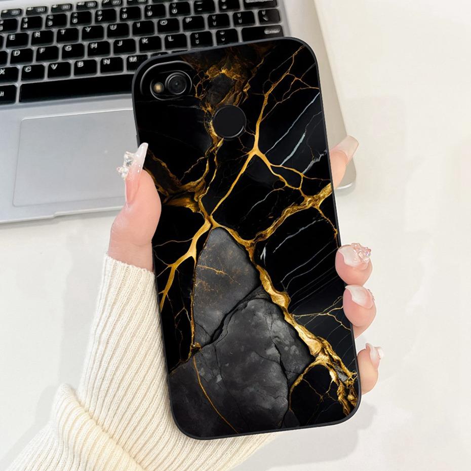 Fashion Painting Phone Case For Xiaomi Redmi 4X 4A Soft Silicone Shockproof Cover For Redmi4A Redmi4X Cases Bumpers