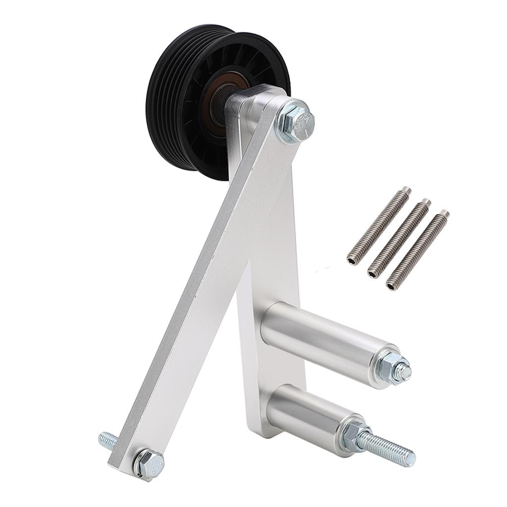 Off Road Air Pump Kit Heavy Duty Aluminium Alloy Pulley Steering Wheel Bracket Post Set for