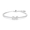Swarovski Mesmera Inlaid Pattern Decorated Bracelet Women Bracelets Silver 5667253