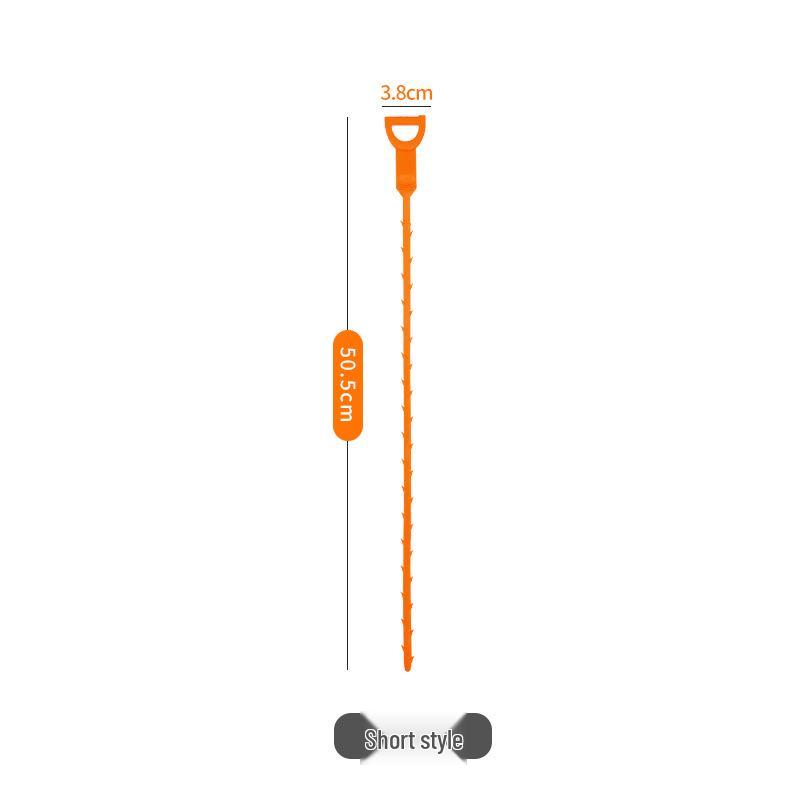 Japanese Pipe Dredger: Hair and Sink Cleaner Brush for Water Pipes