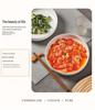 White Ceramic Deep Dish Bowl and Plate – Simple, Large Capacity for Household Tableware and Dining.