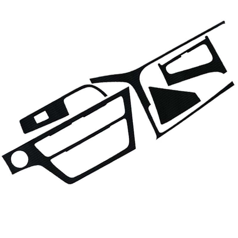 1 Set Auto Innenraum Armaturenbrett Mittelkonsole Schalthebel Panel Fensterheberschalter Aufkleber Passend für Hyundai Sonata 9 2015 2016 2017 LHD