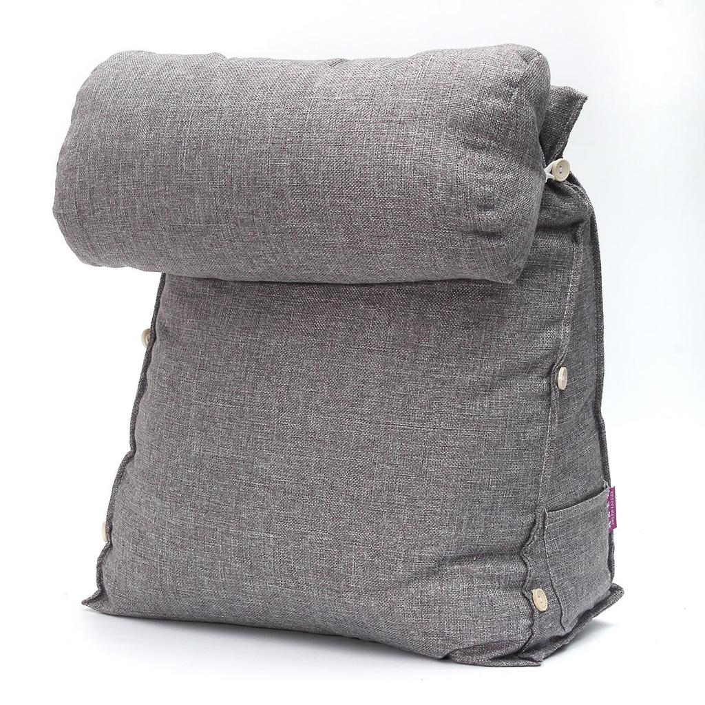 Buy Cotton Adjustable Sofa Bed Pillow Chair Seat Rest Neck Support Back