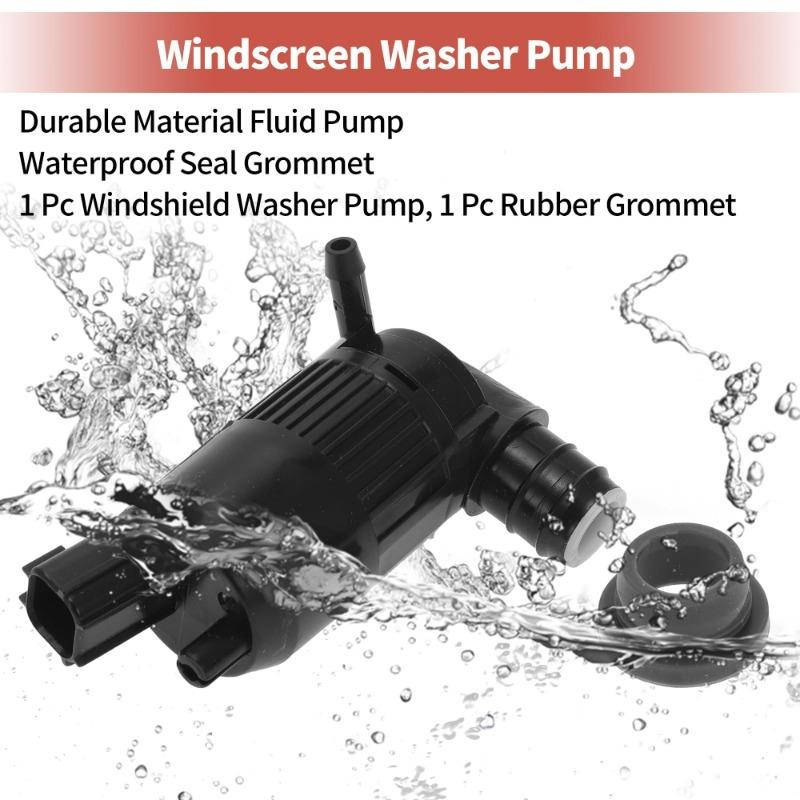 BA5317664AA Windshield Washer Pump W/Grommet for Ford Ranger Lincoln MKZ Mondeo Taurus EVOS F-150