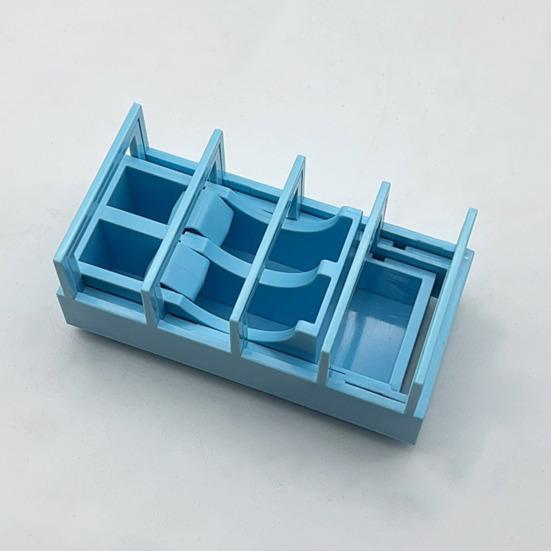 Tape Dispenser Automatic 18-Strip Cutter for Gift Wrapping And Crafts Prepares No-Blade Safe Quick Tape Preparation Tool