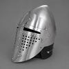 Handmade Steel Crusader Knight Helmet, Medieval Wearable Armor, LARP Cosplay Armory