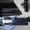 U202 USB Audio Interface with Mic Preamplifier XLR/TSR/TS Ports Professional 32-Bit/192kHz Computer Recording Streaming Device