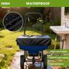 Waterproof Spreader Cover 210D/420D/600D Oxford Fabric For 85-100Lb Fertilization Salt Spreader With Reflective Handle