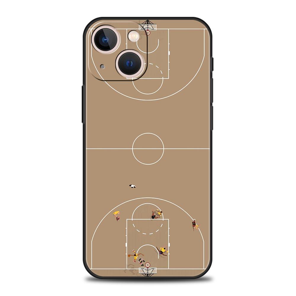 Fotbal Baschet Tenis Terenuri de sport pentru iPhone 11 12 13 15 14 Pro Max Husa de telefon X XR XS 7 8 Plus SE 2020 Husa de lux