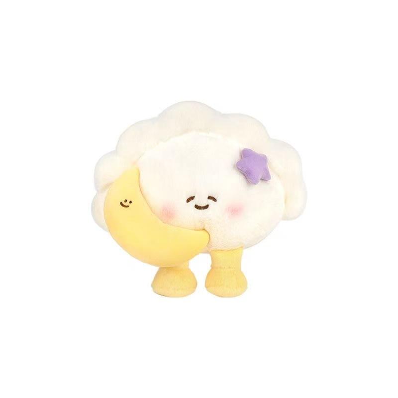 Cute Sleeping Dumpling Plush Pillow, Soft Stuffed Animal Toy Doll, Comfortable Stress Relief Gift for Boyfriend Girlfriend Birthday, Nap Pillow