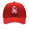 Hope Awareness Ribbon Graphic Emblem Sandwich Baseball Cap Sun Cap Outdoor Workouts Hat