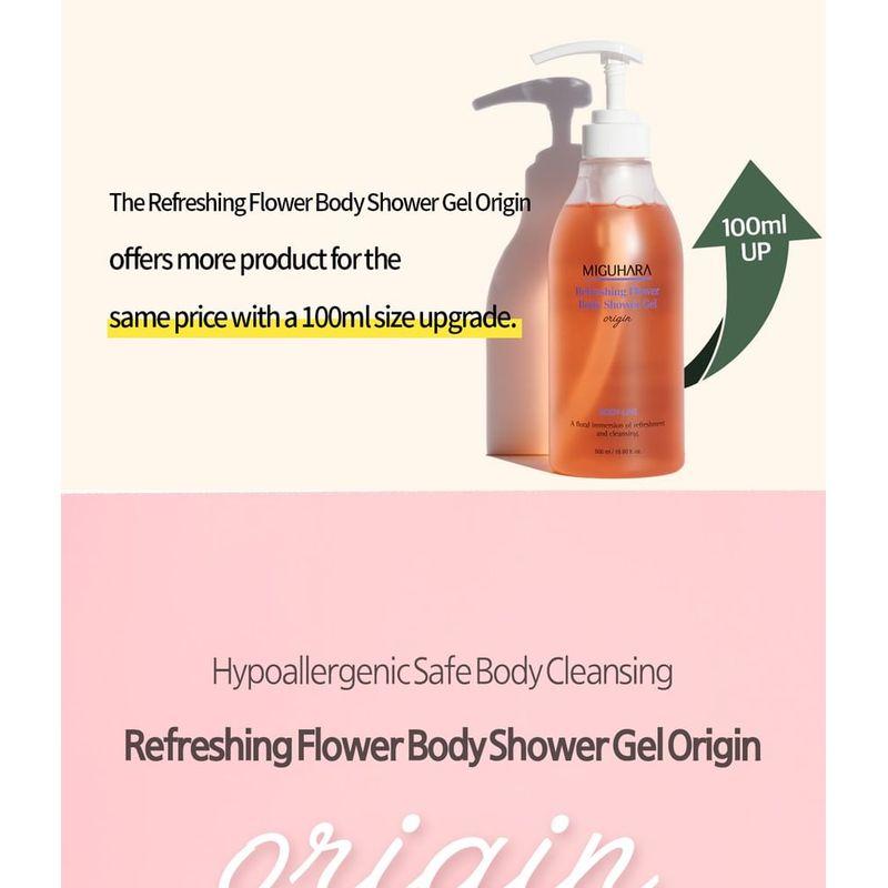 MIGUHARA Refreshing Flower Body Shower Gel Origin