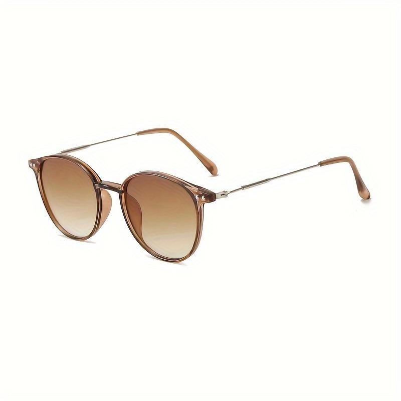 1pc Fashionable Trendy Glasses Retro Plain Fashion Glasses