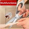 Multi‑Function Stainless Steel Poultry Shears Commercial Grade Heavy‑Duty Kitchen Scissors for Fish Food BBQ C26125