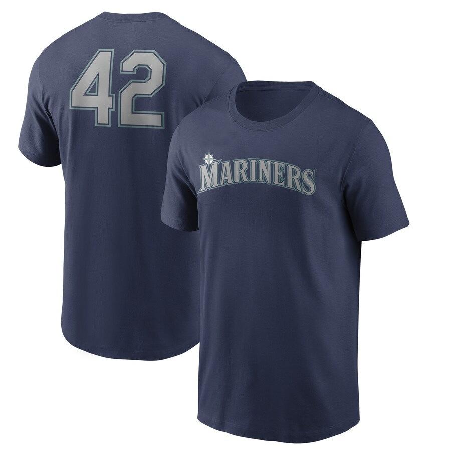 T-shirt American baseball large size quick-drying printed short sleeve men