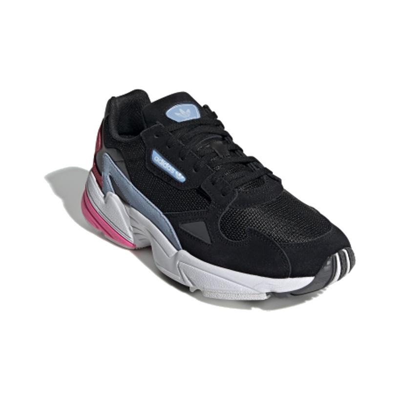 adidas Originals Falcon Pohodlné každodenné nízke lifestyle topánky Dámske tenisky Čierna Ružová EG2864