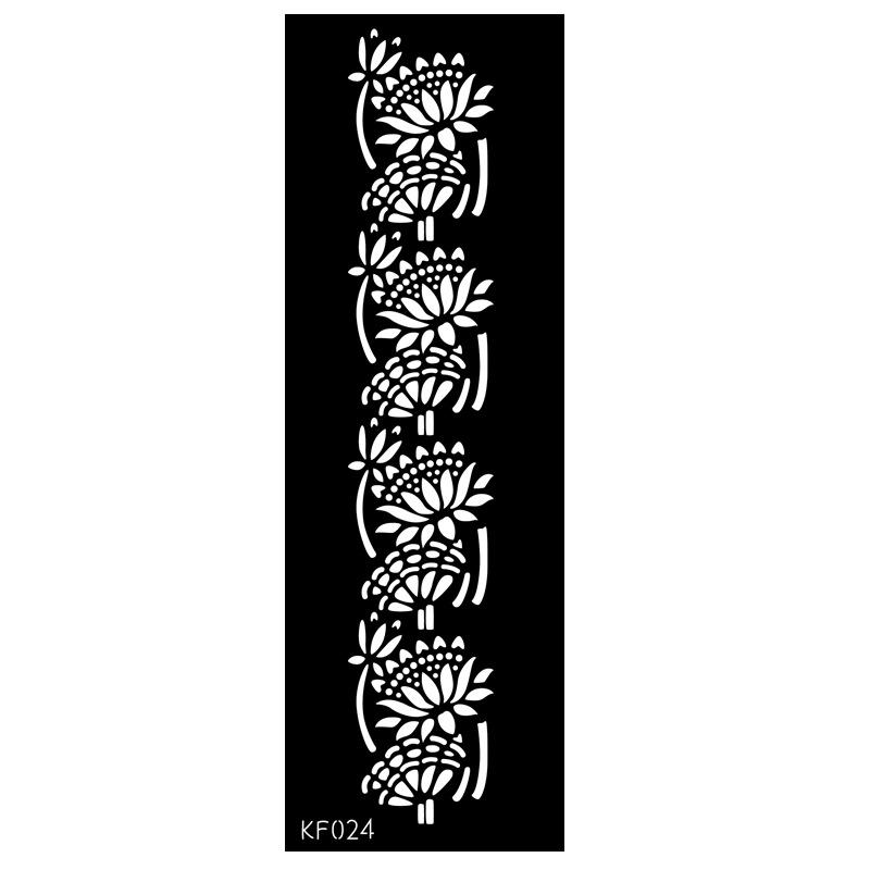 Pet Hollow Tattoo Template Juice Tattoo Sticker Template Ins Wind Flower Tattoo Sticker