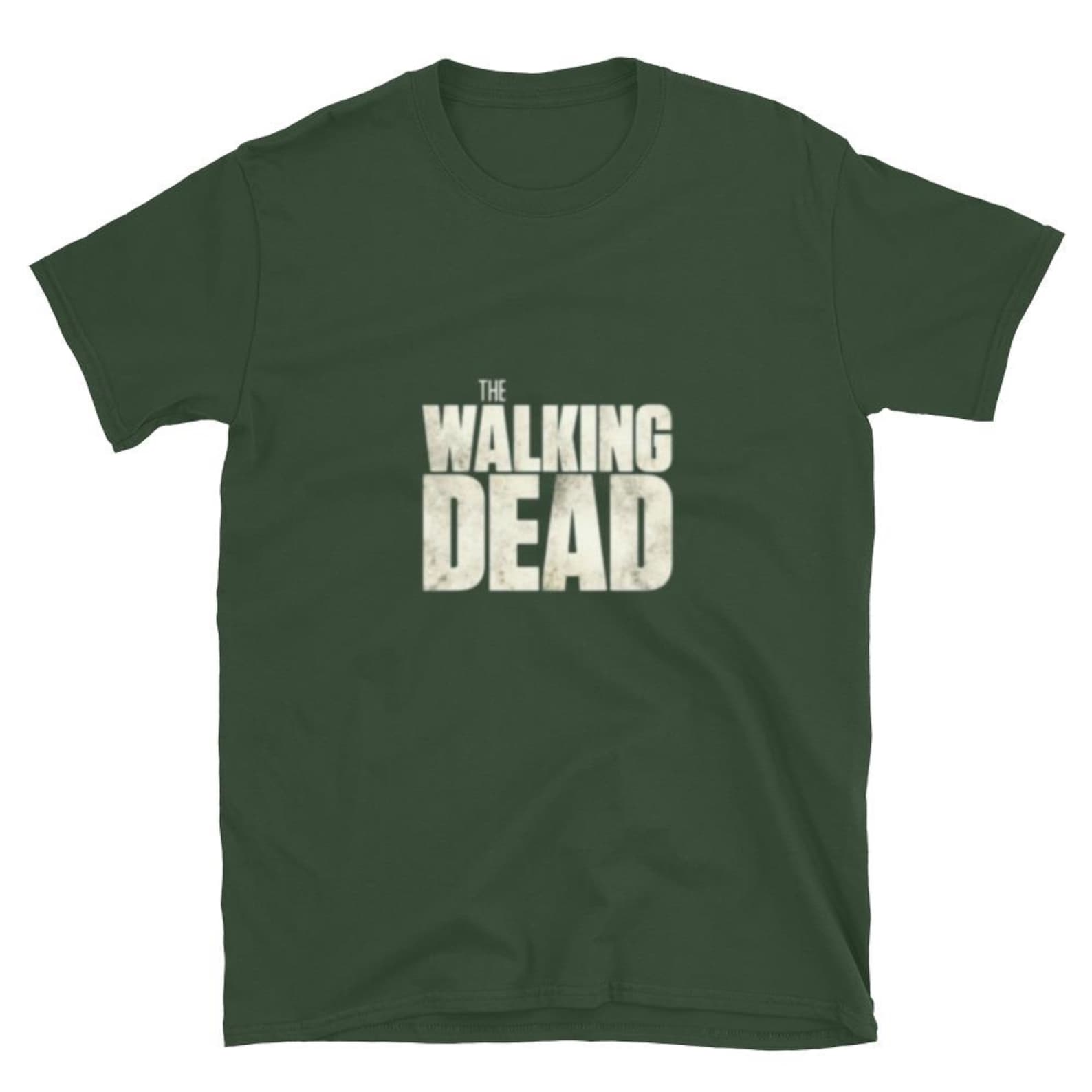 The Walking Dead Graphic Tee | Horror TV Inspired Unisex T shirt | Zombie Apocalypse Fan Gift | Vintage Style Streetwear S