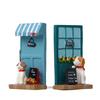 Cute Cartoon Puppy Shop Billboard Scene Model For Garden And Party Decor