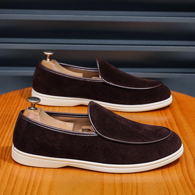 Fashion Breathable Slip on Flats  Summer Designer Male Loafers 2025 New Mens Casual Shoes Leisure Walk Driving Shoes Comfy Moccasins