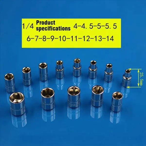 46-Piece 1/4" Drive Socket Set with Ratchet Wrench & Screwdriver Bits 3-Pack Promotional Value, All-Purpose Hand Tool Kit for Automotive & Home Repair