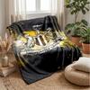 New South Wales Blues Theme blanket Soft Flannel Blanket Plush Throw Blanket Cozy Sofa Bed Blanket for Home Decor