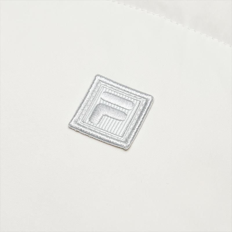 Fila Milano Italian Luxury Sports Series Goose Down Warm Solid Color Simple Hooded Long Sleeve Puffer Jacket Women Outerwear F11W445901FIV