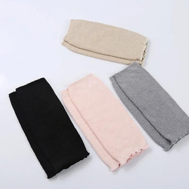 28/40cm Long Stretchable Cashmere/Wool Knee Sleeve for Men and Women - Warmth and Protection for Cycling and General Use