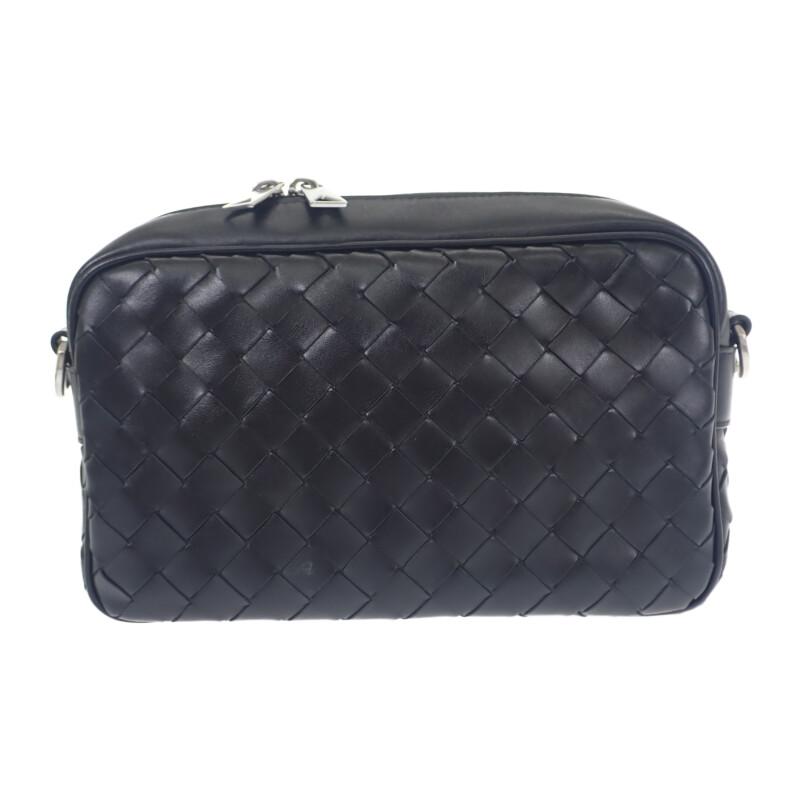 Bottega Veneta 755925V2HL18803 Shoulder Bag Black Calfskin Mens