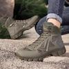 Botas Masculinas Outdoor Botas Desert Botas de Caminhada Sapatos de Tornozelo Para Homens Sapatos de Segurança para Trabalho