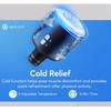 Portable Rechargeable Handheld Percussion Muscle Massager, Fascia Gun Massage Gun Head with Heat and Cool