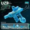 2026 Transparent M416 Electric Automatic Water Gun with Lights - Kids' Outdoor Water Play Toy