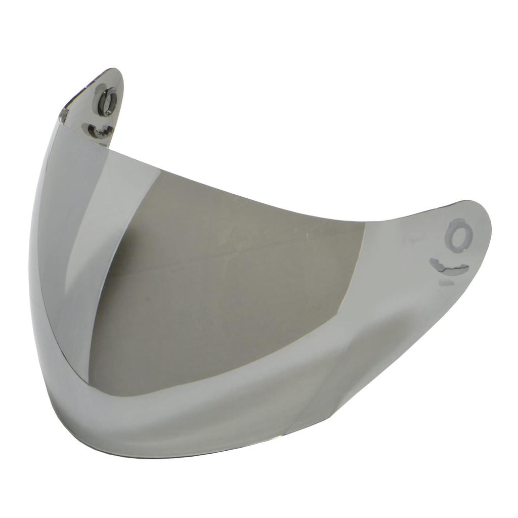 Lead Industry SJ-8T Motorcycle Helmet Shield, For Strux SJ-8 / SJ-9, Silver Mirror, UV Protection, High Strength Shield