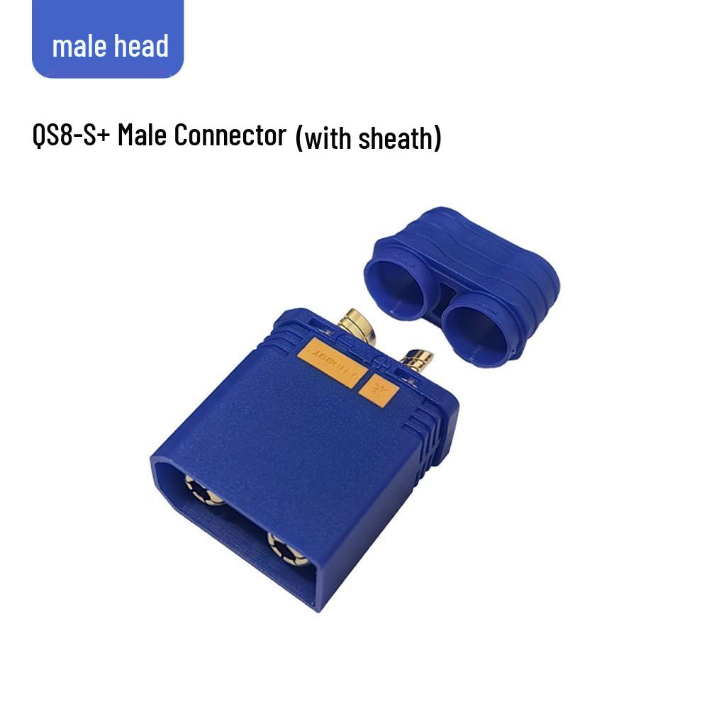 QS8+S High Current Anti-Spark Connector for Model Aircraft, Drones, and EVs