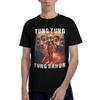 Tung Tung Tung Sahur Cotton T-Shirts for Male Summer Italian Brainrot Dank Memes Vintage T Shirts Breathable Tee Shirt Plus Size