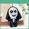The Nun Plush Toy Short Plush Sponge Fillings Black Color Perfect Movie Souvenir