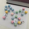 LED Light Keyboard Keychain Fidget Toy Clickable Button Stress Relief Portable Desk Accessory Office Decor Gift  Anxiety Relief