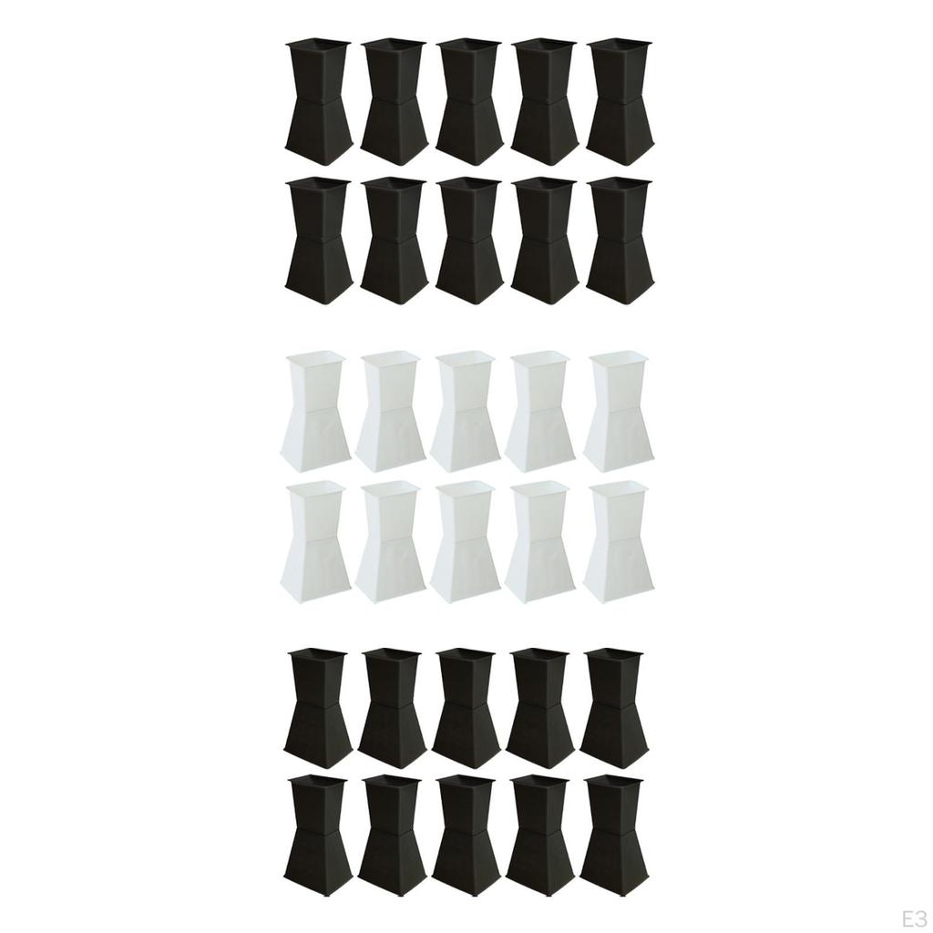 10 Count Flower Holder Bases for Arrangements Party Decor Items